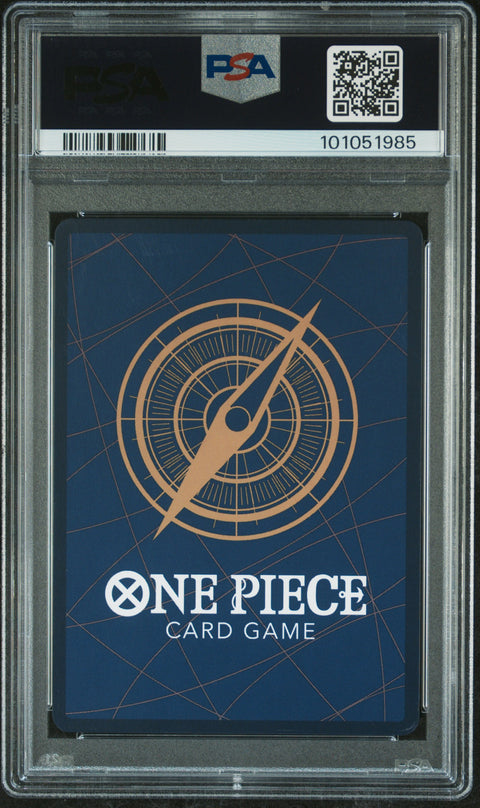 2023 ONE PIECE ONE PIECE OP02-PARAMOUNT WAR BOA HANCOCK BOX TOPPER 059 PSA 10