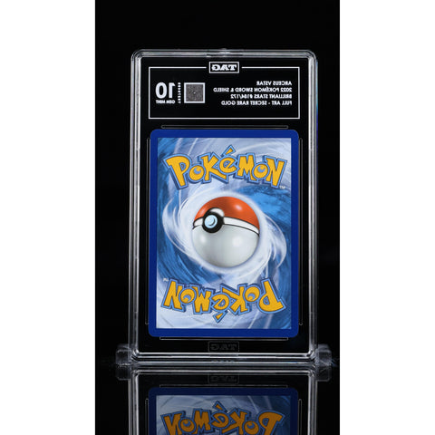 2022 POKEMON BRILLIANT STARS ARCEUS VSTAR SECRET GOLD 184/172 TAG 10