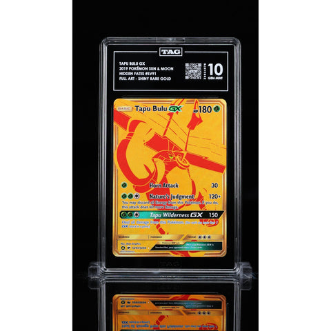 2019 POKEMON HIDDEN FATATES TAPU BULU GX SV91/SV94 TAG 10
