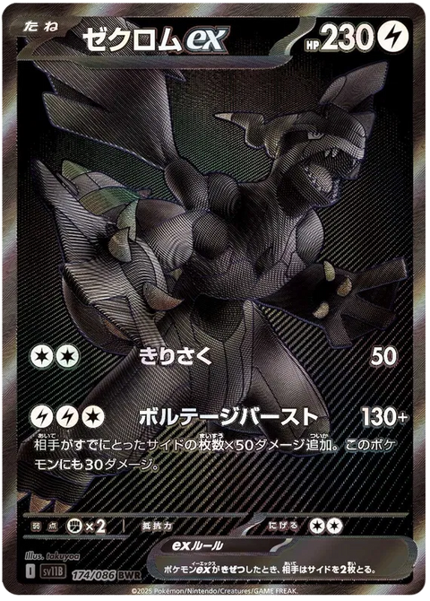 Zekrom EX - 174/086 (JPN)