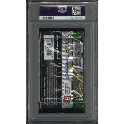 2021 POKEMON EVOLVING SKIES BOOSTER PACK PACK RAYQUAZA ART PSA 8