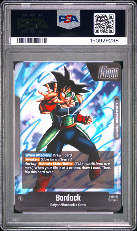 2024 DRAGON BALL BARDOCK FS05-01/97 PSA 10
