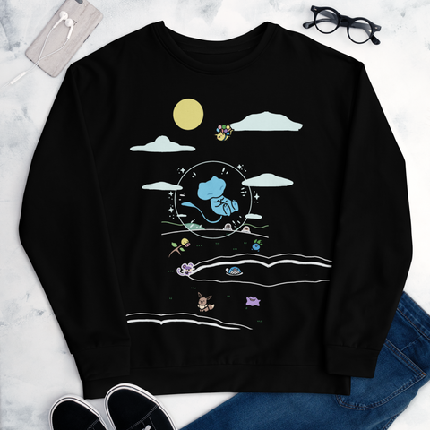 Kollecter Studio Premium - Bubble Mew Jumper - Front Print