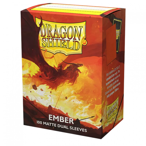 Dragon Shield: Sleeves – Matte Dual – Ember