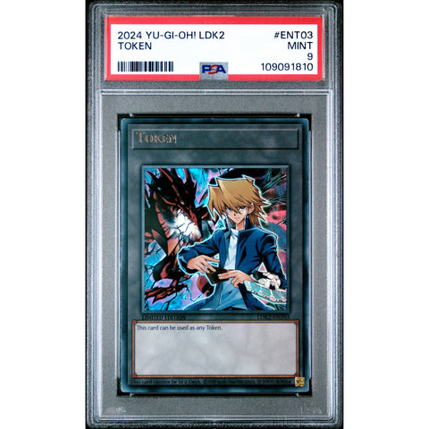 2024 YU-GI-OH LEGENDARY DECKS II TOKEN JOEY ENT03 PSA 9 Kollecter 2024 YU-GI-OH LEGENDARY DECKS II TOKEN JOEY ENT03 PSA 9 Kollecter