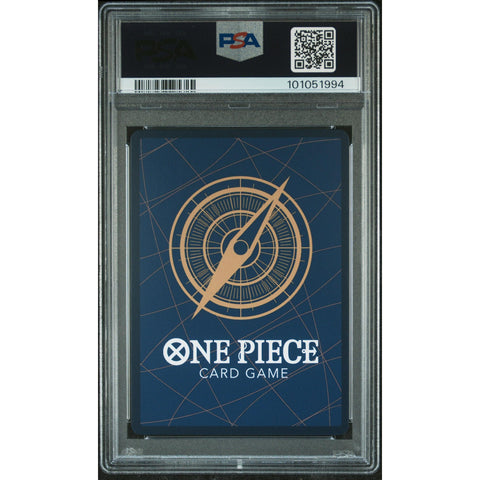 2023 ONE PIECE PARAMOUNT WAR MONKEY D.LUFFY ALT ART OP02-041 PSA 10