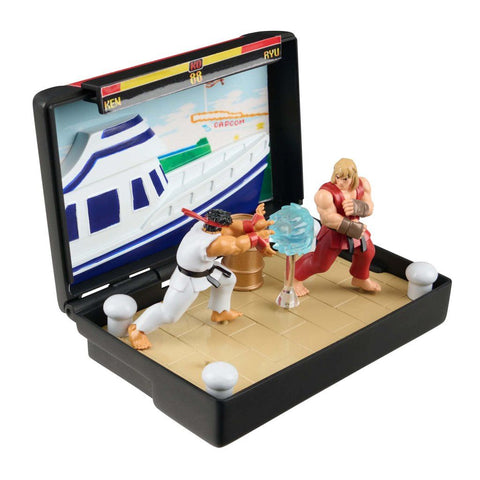 Console Heroes - Super Street Fighter 2 - Ken Stage Diorama