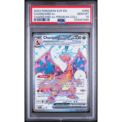 2030 POKEMON SCARLET VIOLET PROMO CHARIZARD EX SVP056 PSA 10