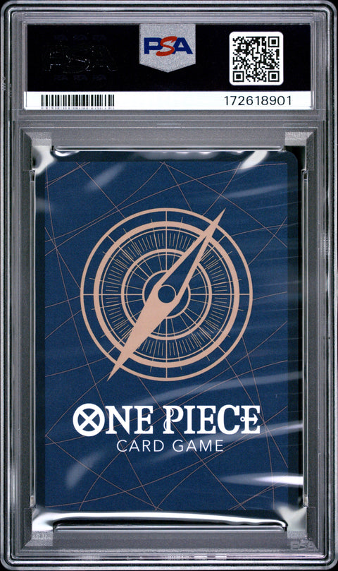 2024 ONE PIECE JAPANESE VINSMOKE REIJU HOLOFOIL 068 PSA 9