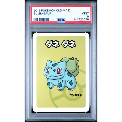 2019 POKEMON OLD MAID BULBASAUR PSA 9