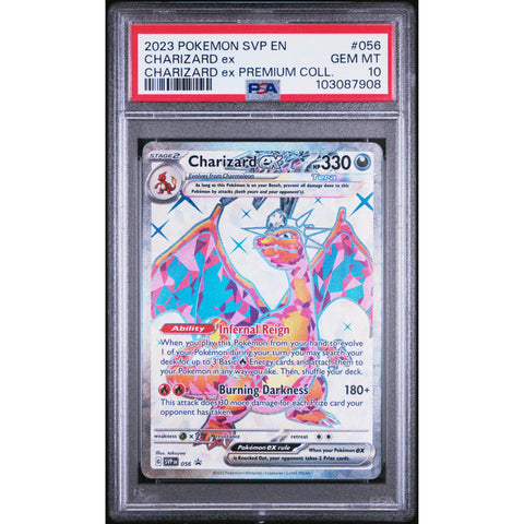 2038 POKEMON SCARLET VIOLET PROMO CHARIZARD EX SVP056 PSA 10