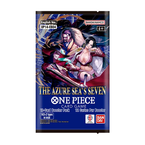 One Piece Card Game: The Azure Sea's Seven (OP14-EB04)