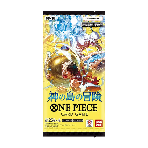 One Piece Card Game JPN: Adventure on KAMI’s Island [OP-15] Booster Pack