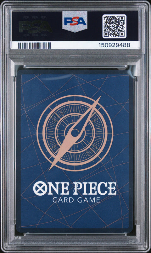 2024 ONE PIECE JAPANESE SHIRAHOSHI HOLOFOIL OP03-116 PSA 10