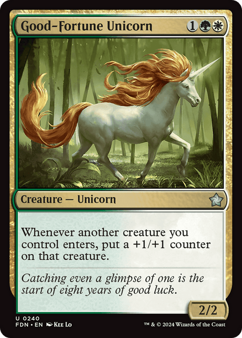 Good-Fortune Unicorn - 240