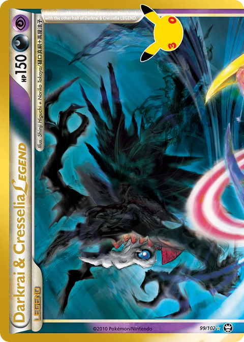 Darkrai & Cresselia LEGEND (Top) [30th Celebration] - 99/102