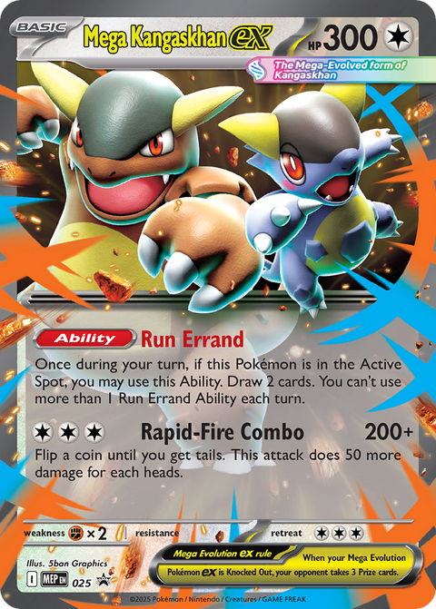 Mega Kangaskhan EX - MEP025