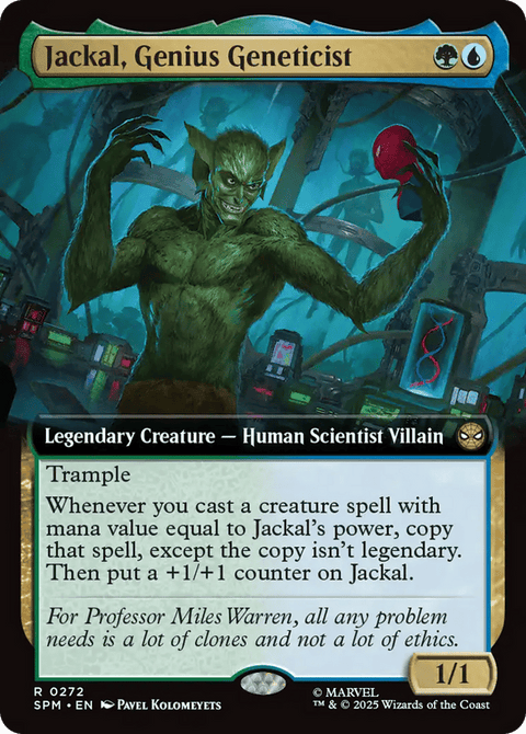Jackal, Genius Geneticist - 272