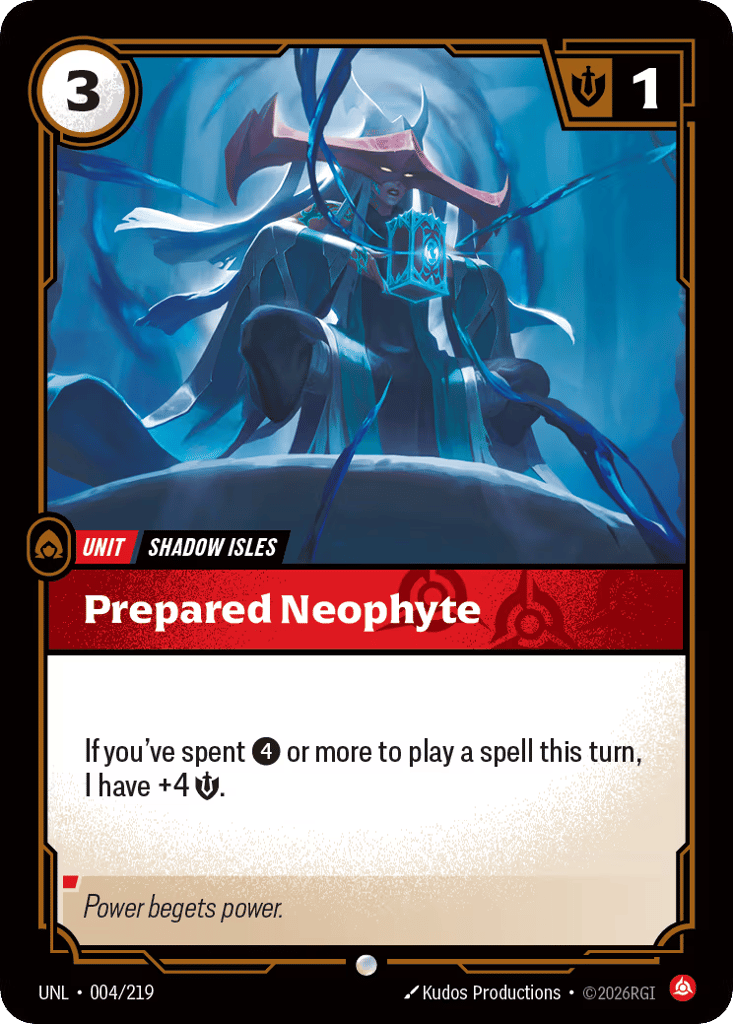 Prepared Neophyte - 004/219 – Kollecter