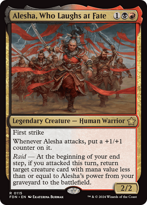 Alesha, Who Laughs at Fate - 115