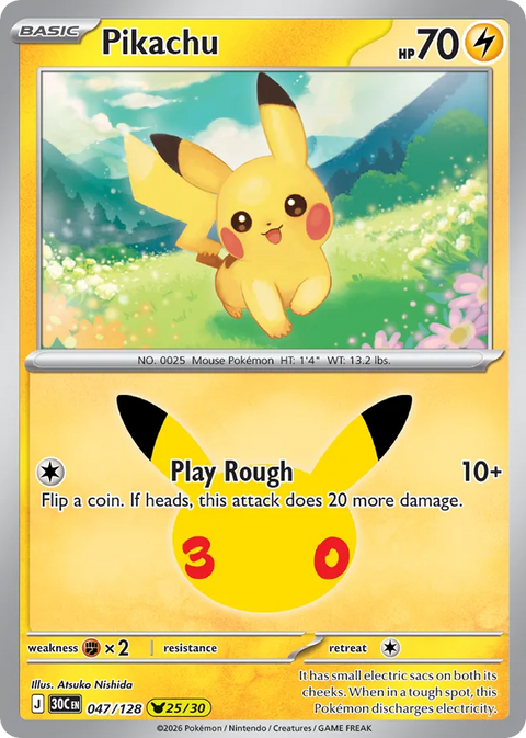 Pikachu - 047/128