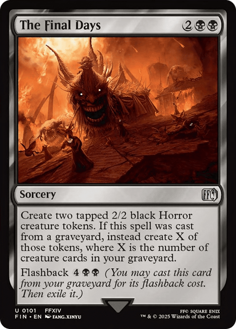 The Final Days - 101