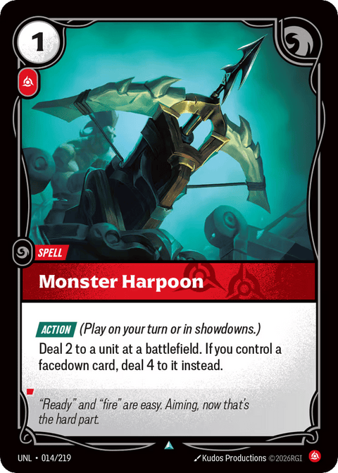 Monster Harpoon - 014/219