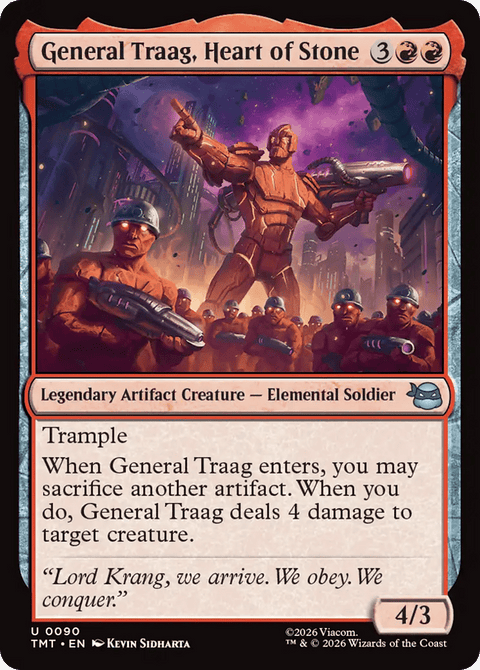 General Traag, Heart of Stone - 90