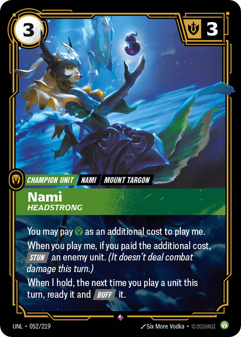 Nami, Headstrong - 052/219
