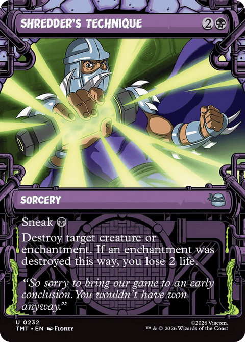 Shredder's Technique - 232