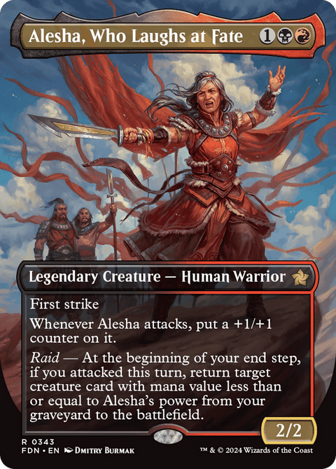 Alesha, Who Laughs at Fate - 343