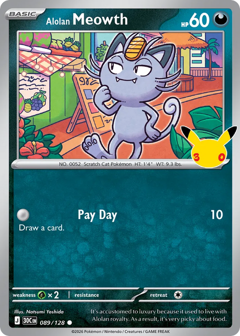 Alolan Meowth - 089/128