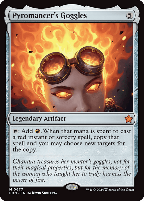 Pyromancer's Goggles - 677