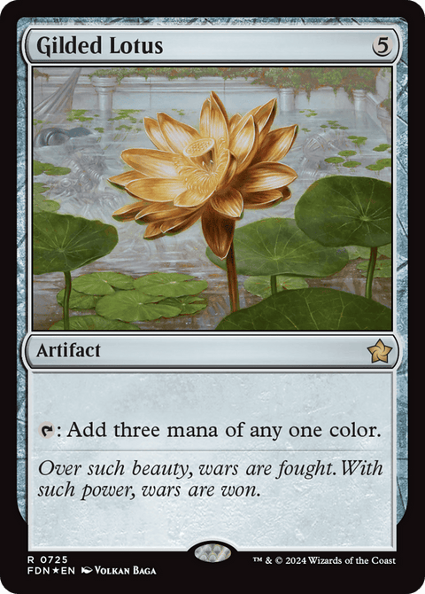 Gilded Lotus - 725