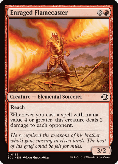Enraged Flamecaster - 135