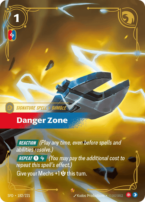 Danger Zone - 182/221