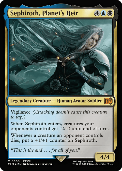 Sephiroth, Planet's Heir - 553