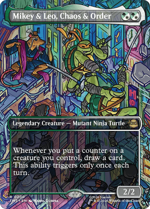 Mikey & Leo, Chaos & Order - 200