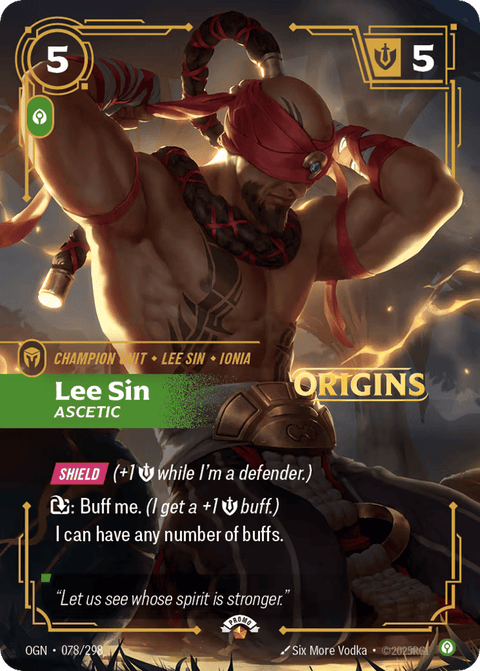 Lee Sin, Ascetic - 078/298
