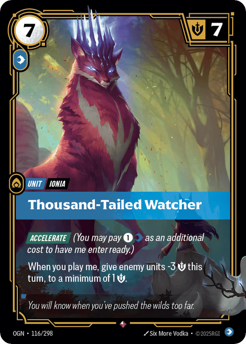 Thousand-tailed Watcher - 116/298