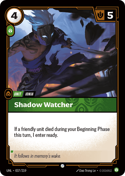Shadow Watcher - 037/219