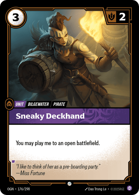 Sneaky Deckhand - 176/298