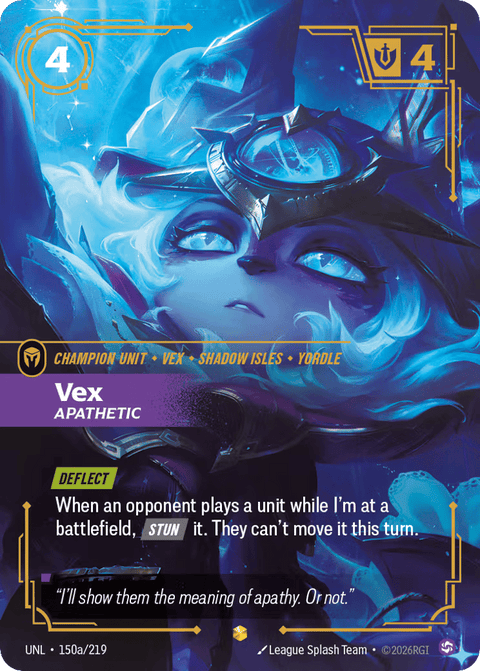 Vex, Apathetic - 150/219