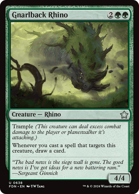 Gnarlback Rhino - 638