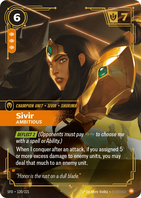 Sivir, Ambitious - 120/221