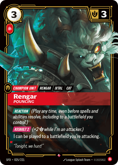 Rengar, Pouncing - 025/221