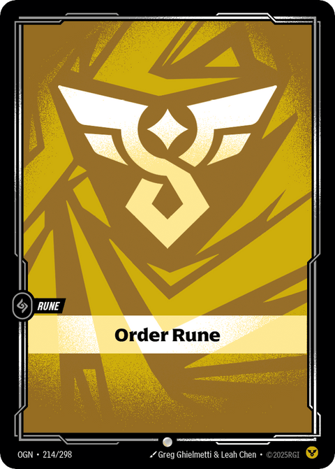 Order Rune - 214/298