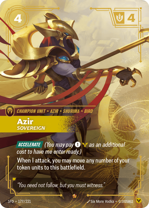 Azir, Sovereign - 177/221