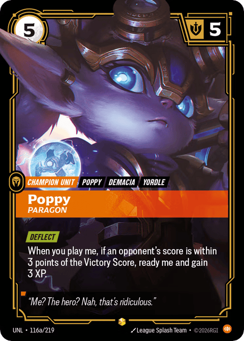 Poppy, Paragon - 116a/219