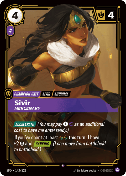 Sivir, Mercenary - 143/221